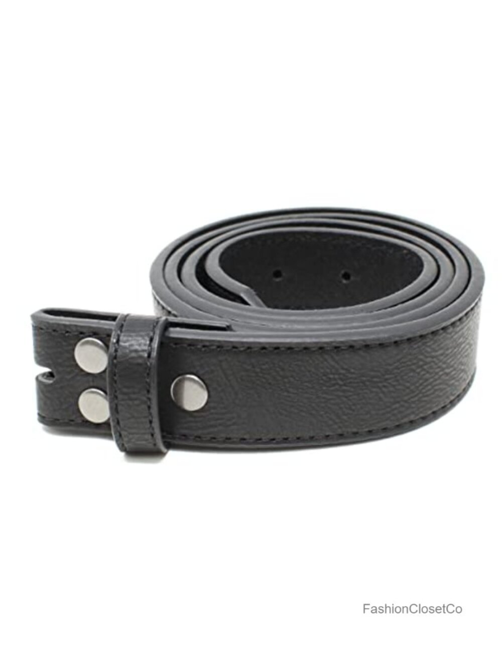 Womens Thin Leather Belt Strap Vintage Distressed Texture 1.25" Wide